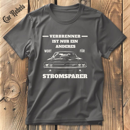 Stromsparer T-Shirt - Car Rebels