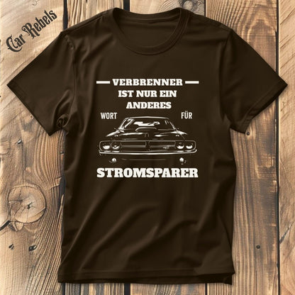 Stromsparer T-Shirt - Car Rebels