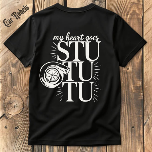 Stu tu tu T-Shirt Backprint - Car Rebels