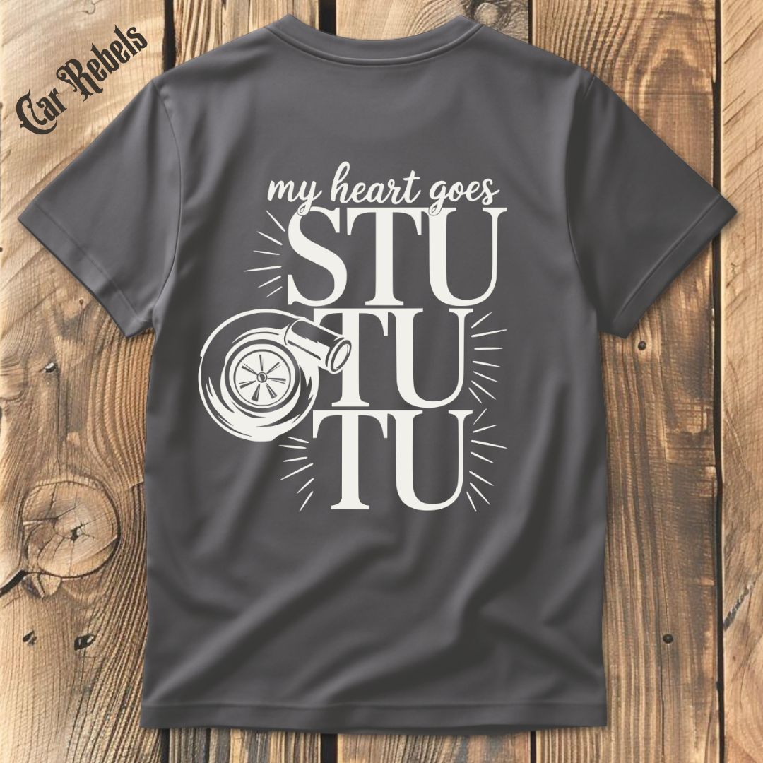 Stu tu tu T-Shirt Backprint - Car Rebels