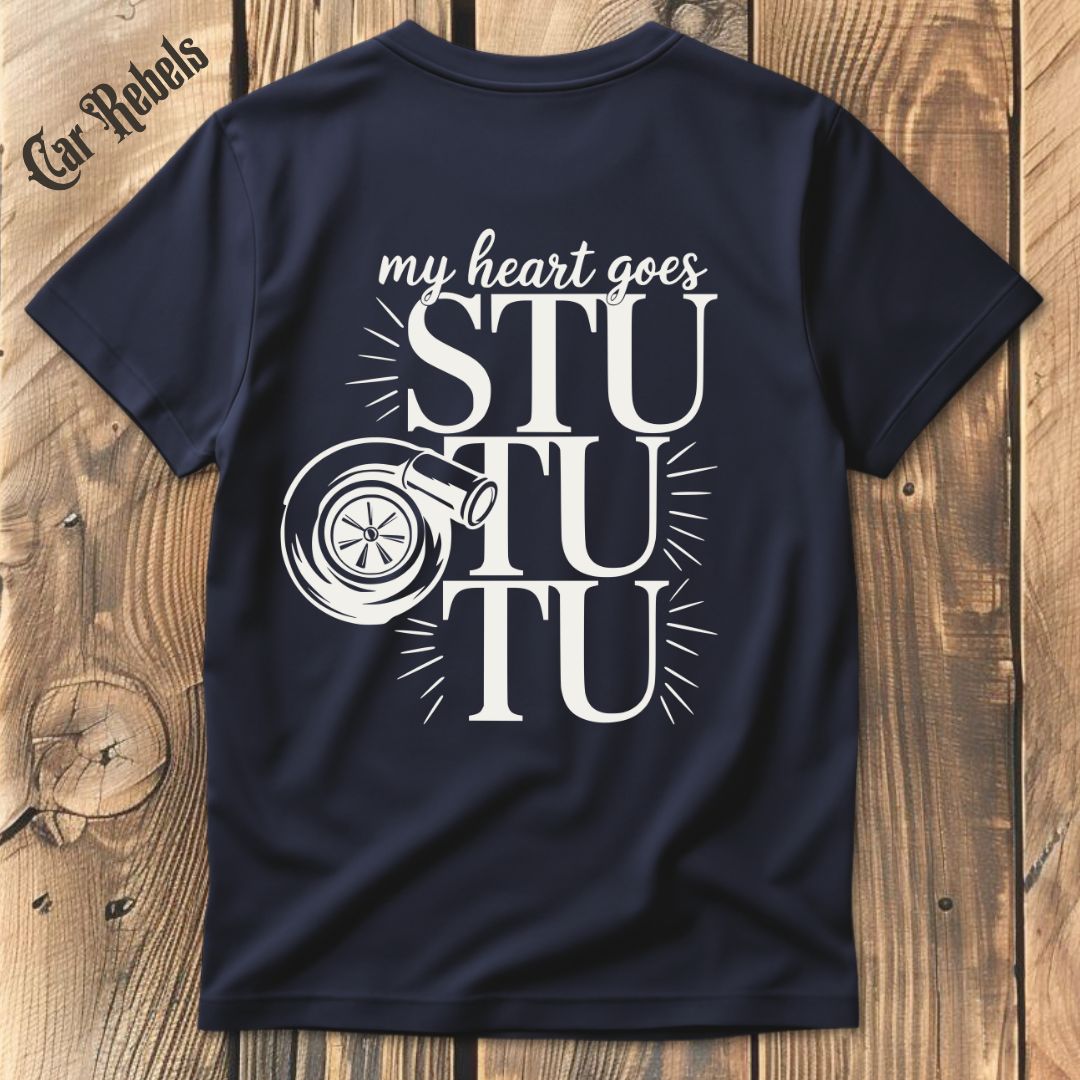 Stu tu tu T-Shirt Backprint - Car Rebels