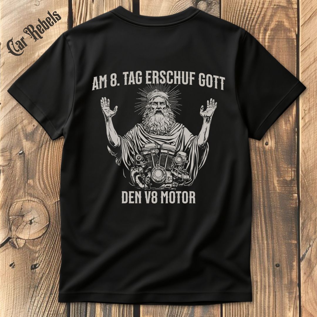 Tag 8 T-Shirt Backprint - Car Rebels