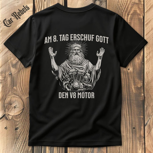 Tag 8 T-Shirt Backprint - Car Rebels