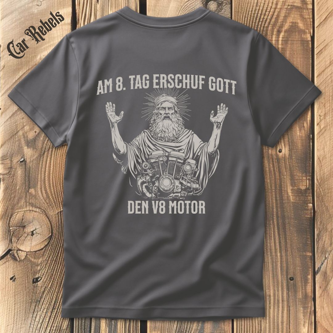 Tag 8 T-Shirt Backprint - Car Rebels