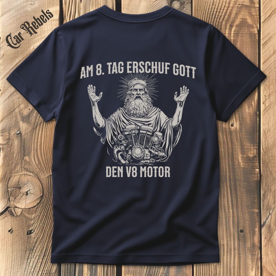Tag 8 T-Shirt Backprint - Car Rebels