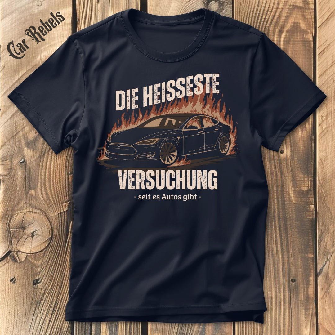 Tesla Heiße Versuchung T-Shirt - Car Rebels