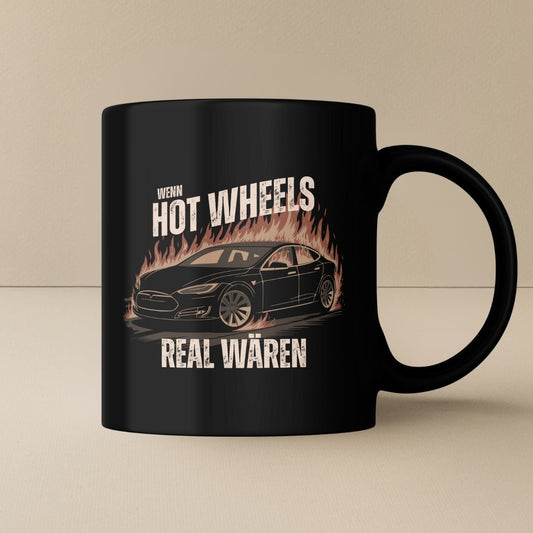 Tesla Hot Wheels Tasse - Car Rebels