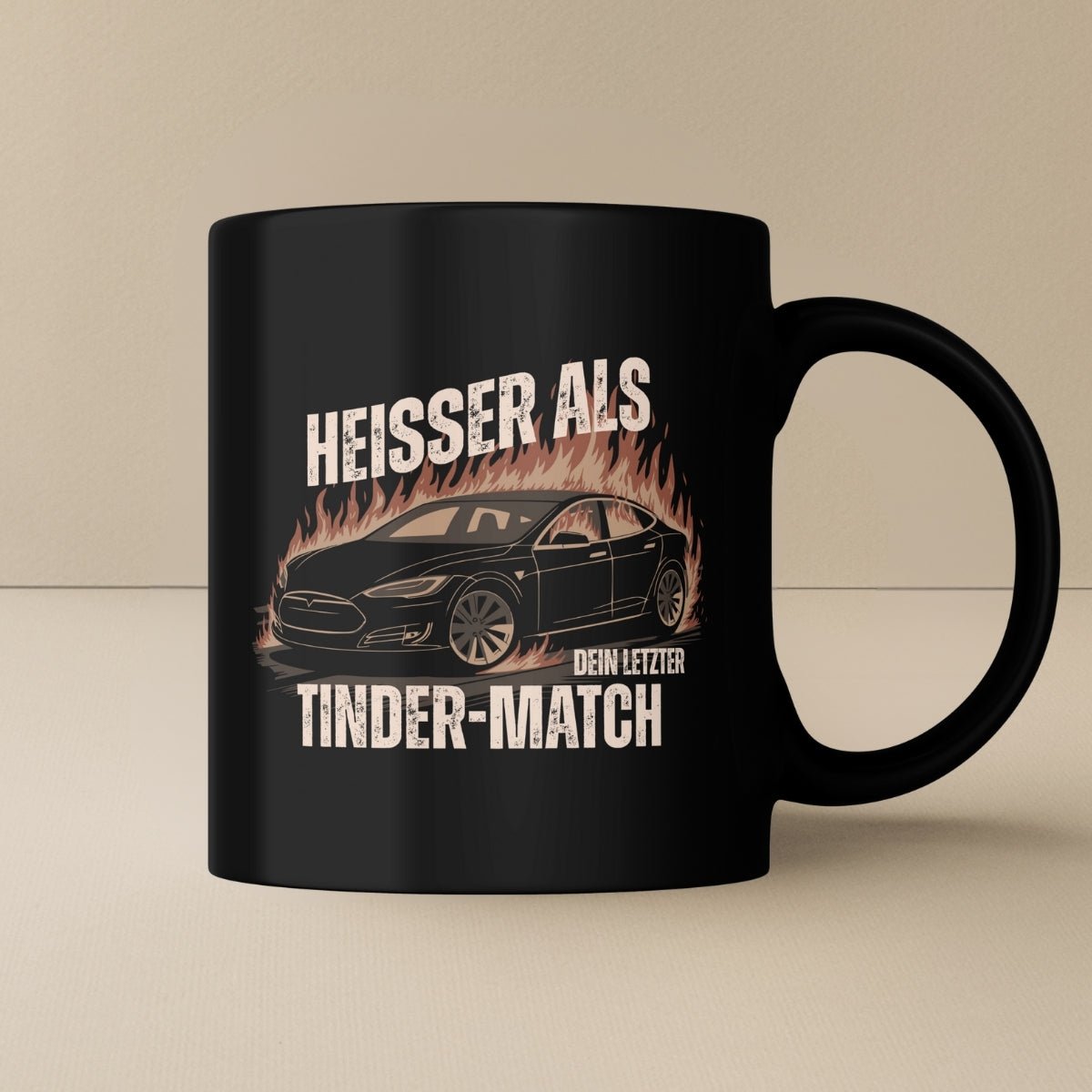 Tesla Tinder Tasse - Car Rebels