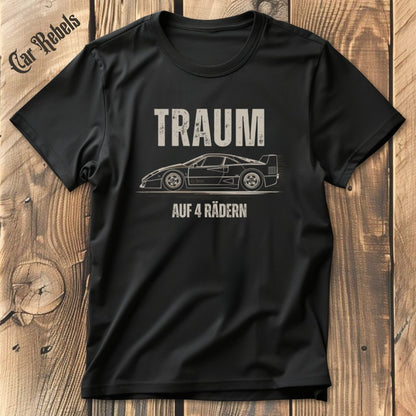 Traum Ferrari F40 T-Shirt - Car Rebels