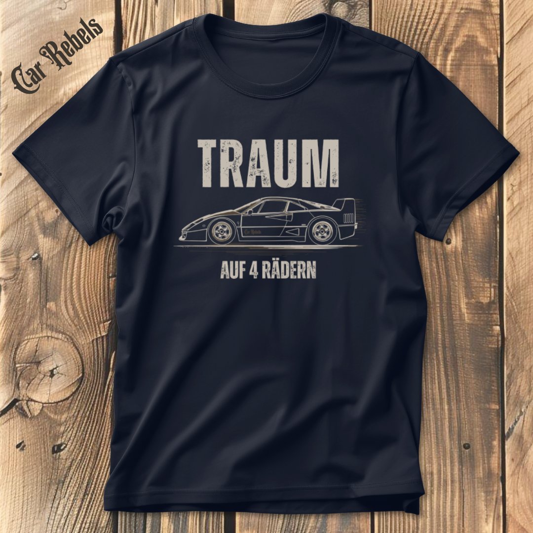 Traum Ferrari F40 T-Shirt - Car Rebels