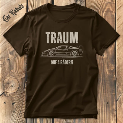Traum Ferrari F40 T-Shirt - Car Rebels