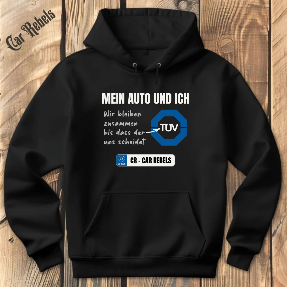 TÜV Scheidung individueller Hoodie - Car Rebels