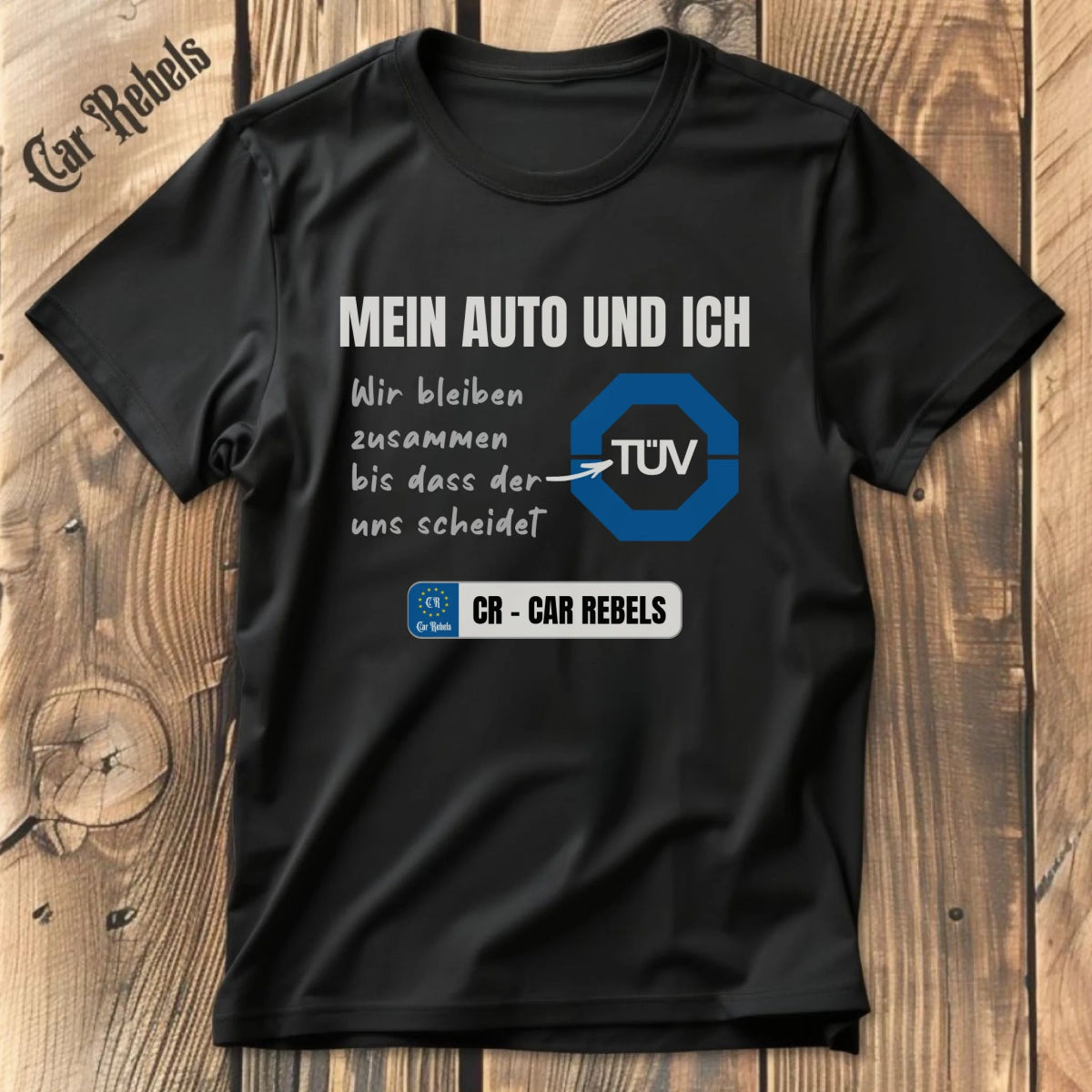 TÜV Scheidung individuelles T-Shirt - Car Rebels