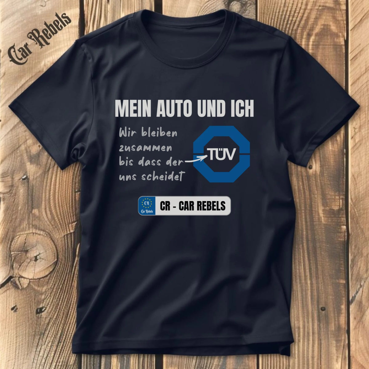 TÜV Scheidung individuelles T-Shirt - Car Rebels