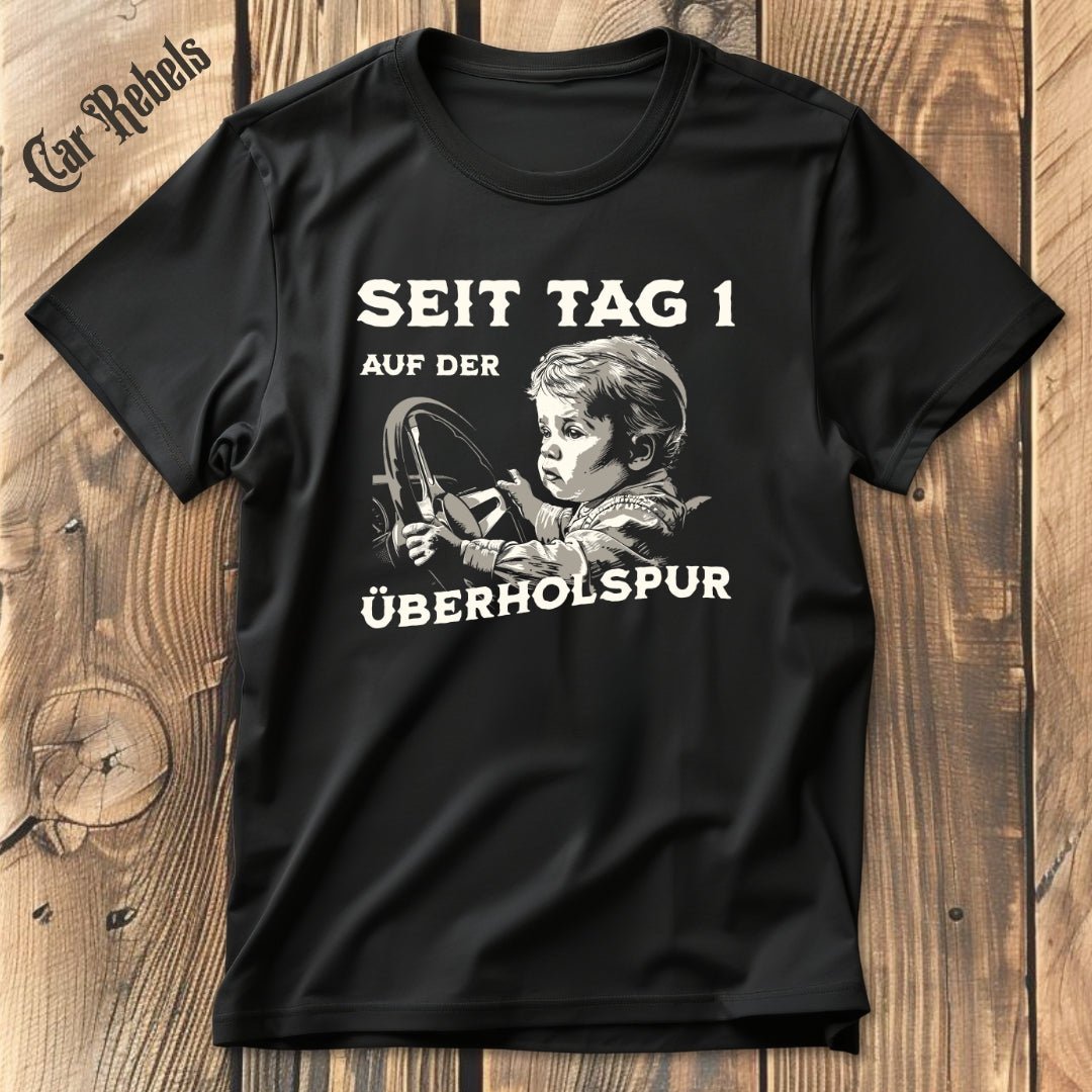 Überholspur T-Shirt - Car Rebels