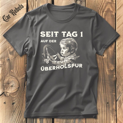 Überholspur T-Shirt - Car Rebels