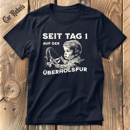 Überholspur T-Shirt - Car Rebels