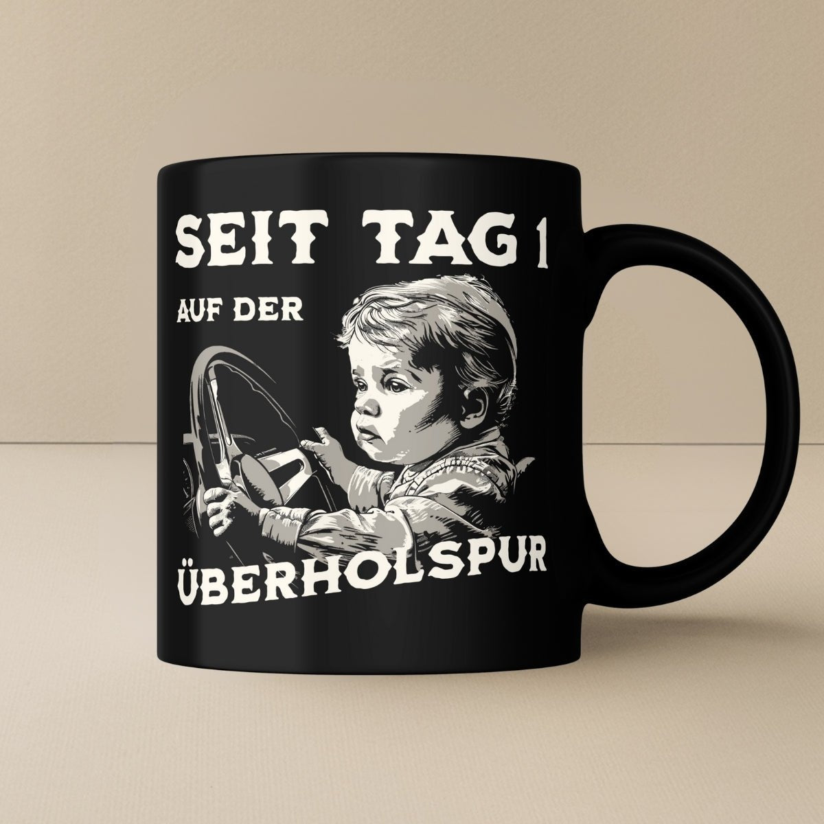 Überholspur Tasse - Car Rebels