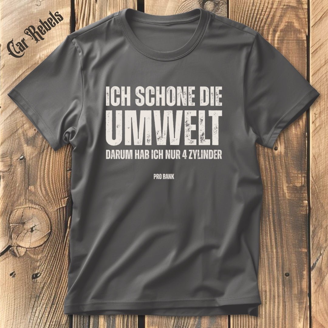 Umweltschonung Grunge V8 | Unisex T - Shirt - Car Rebels