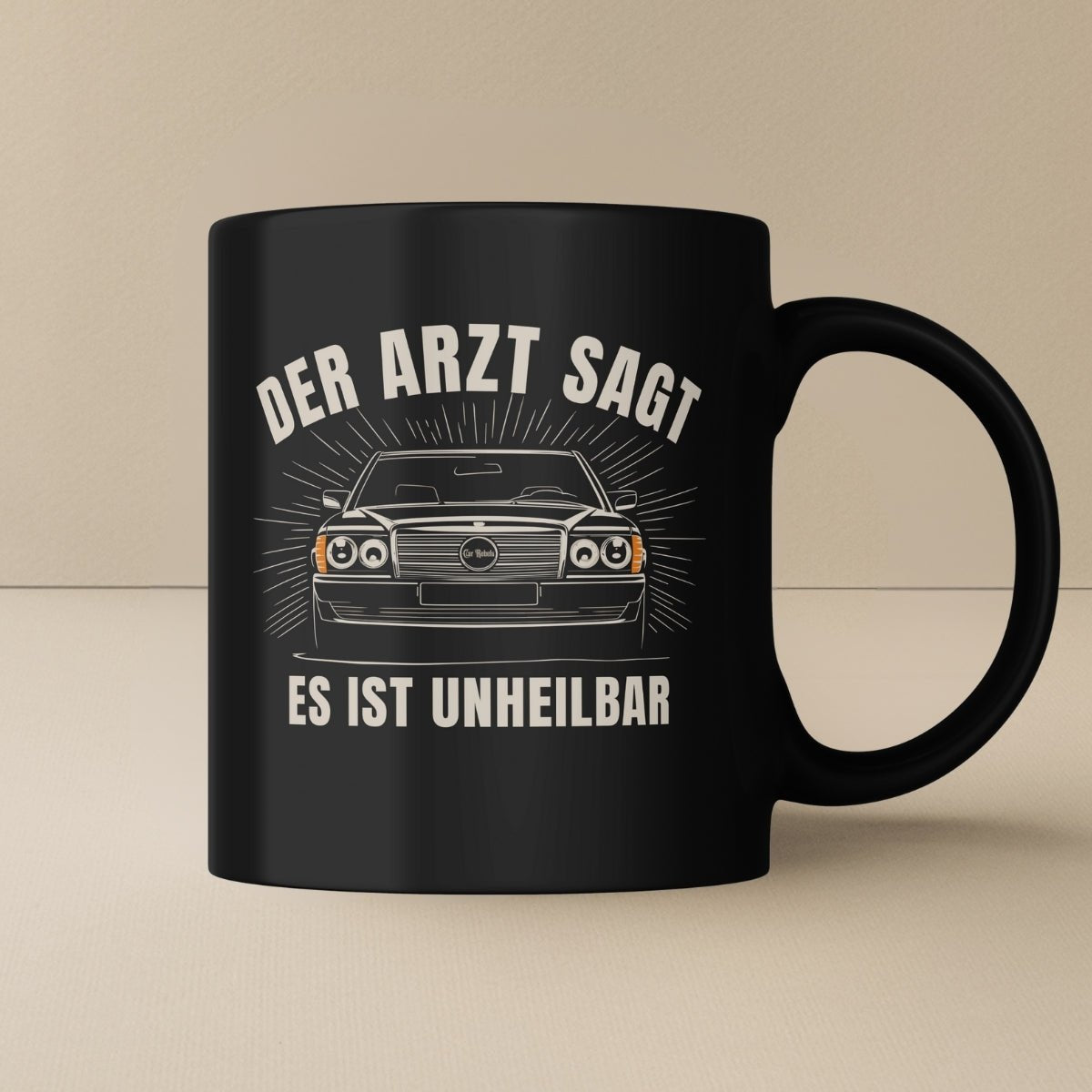 Unheilbar Mercedes Classic Tasse - Car Rebels