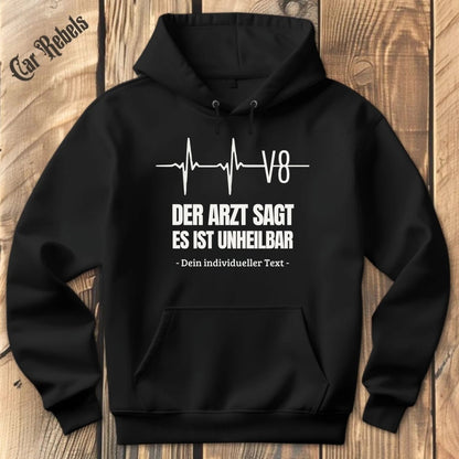 Unheilbar V6 - 12 individueller Hoodie - Car Rebels