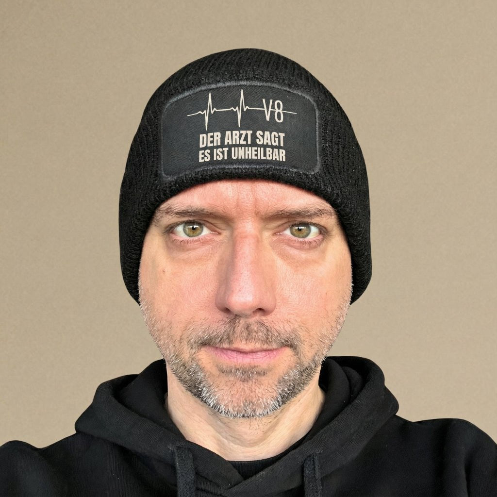 Unheilbar V8 Beanie - Car Rebels