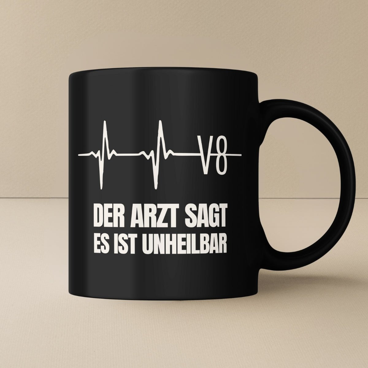 Unheilbar V8 Tasse - Car Rebels