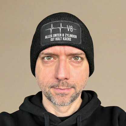 Unter 8 Zylinder ist kacke Beanie - Car Rebels