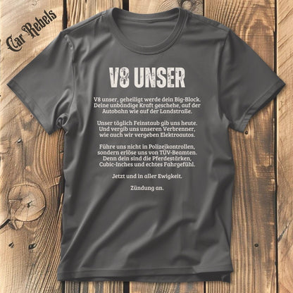 V8 Unser T-Shirt - Car Rebels