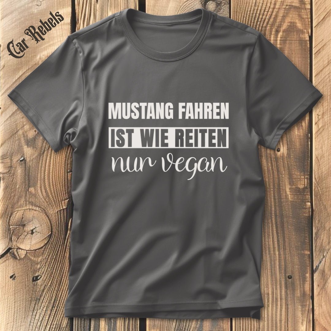 Veganer Mustang T-Shirt - Car Rebels