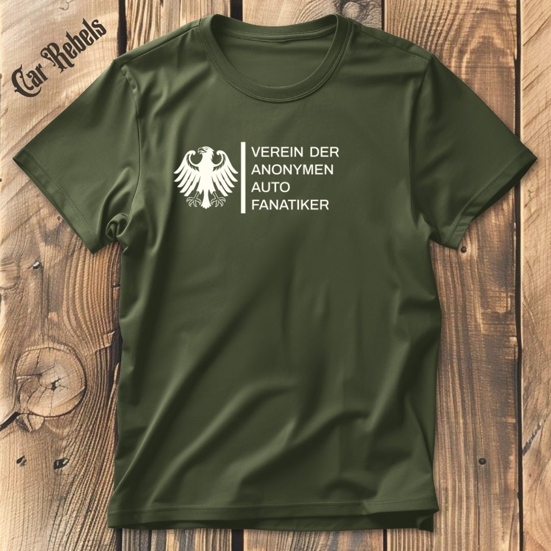 Verein Autofanatiker T-Shirt - Car Rebels