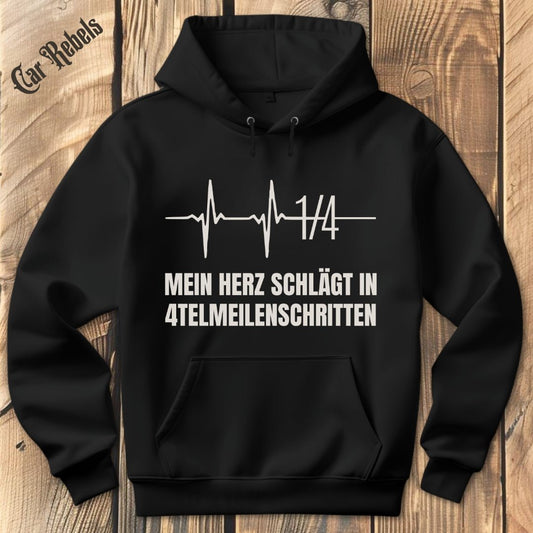 Viertelmeilenschritten Hoodie - Car Rebels