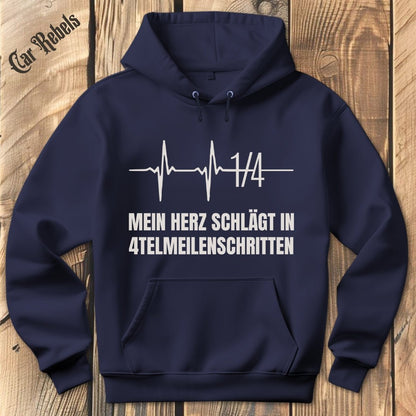 Viertelmeilenschritten Hoodie - Car Rebels