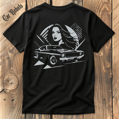 Vroom Splendor T-Shirt Backprint - Car Rebels