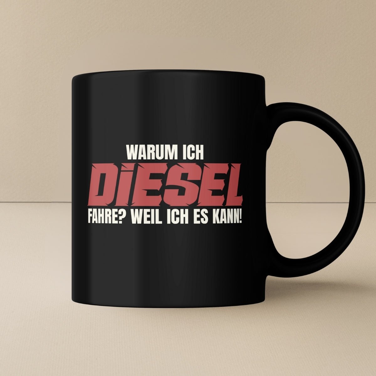 Warum Diesel Tasse - Car Rebels