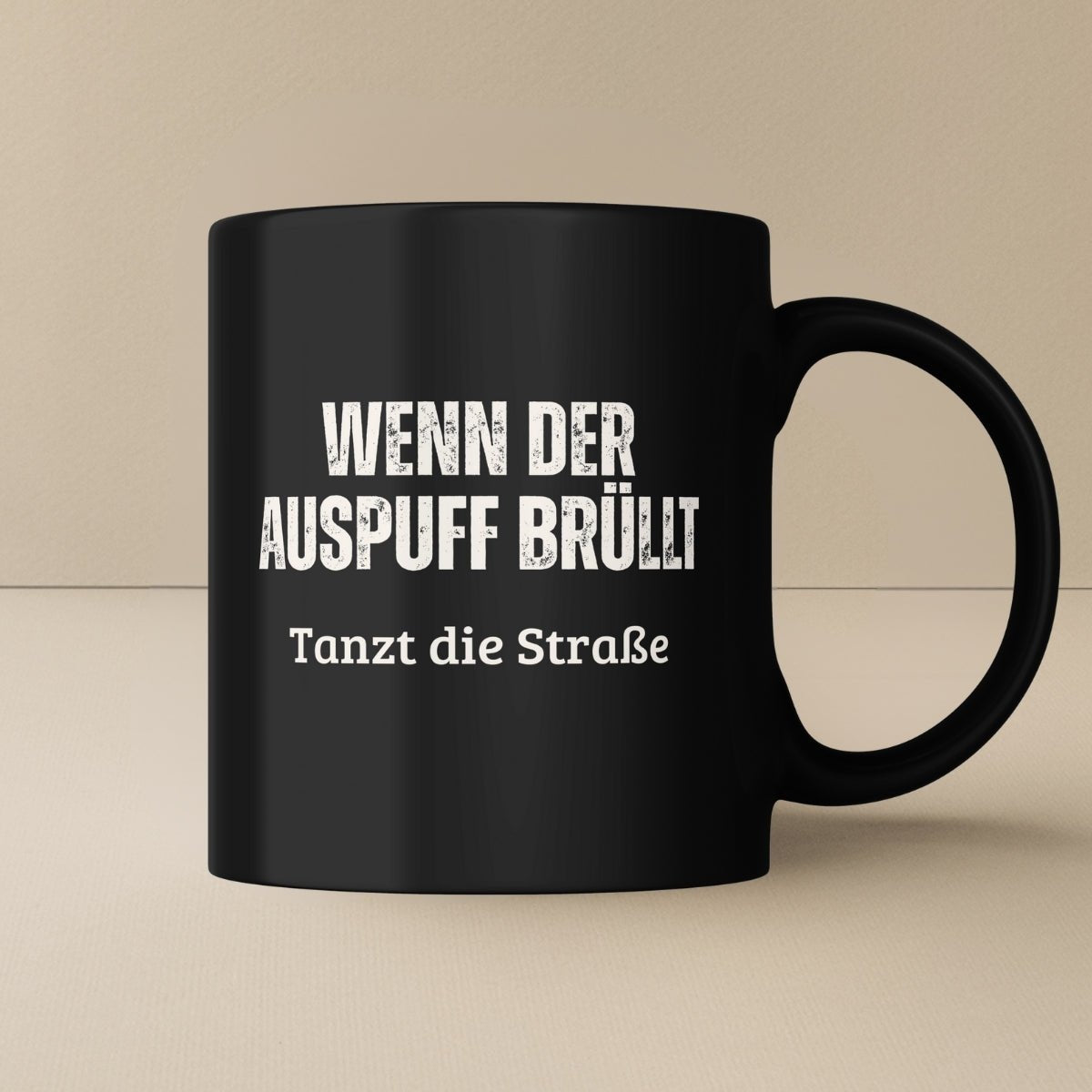 Wenn der Auspuff brüllt Tasse - Car Rebels