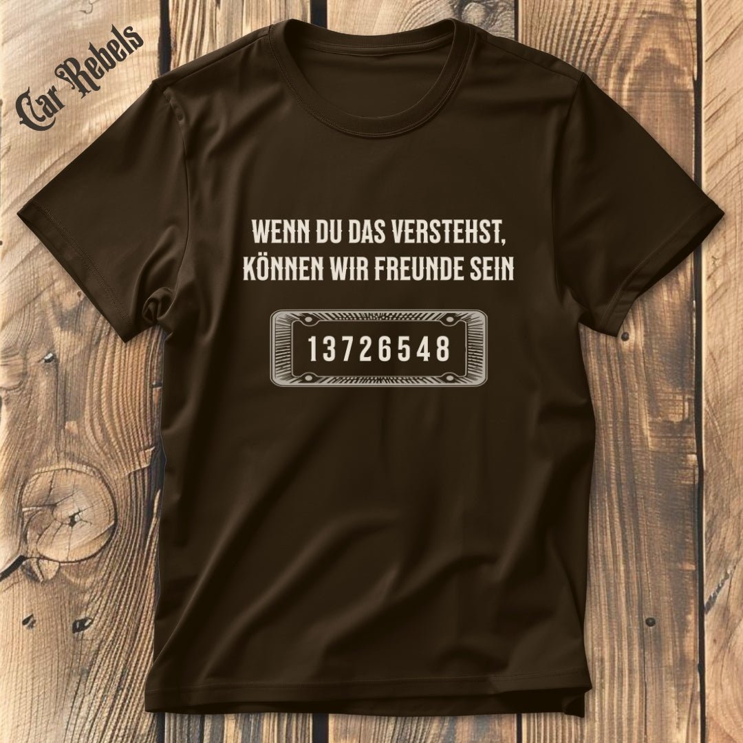 Wenn du das verstehst F351 - 400 | Unisex T - Shirt - Car Rebels