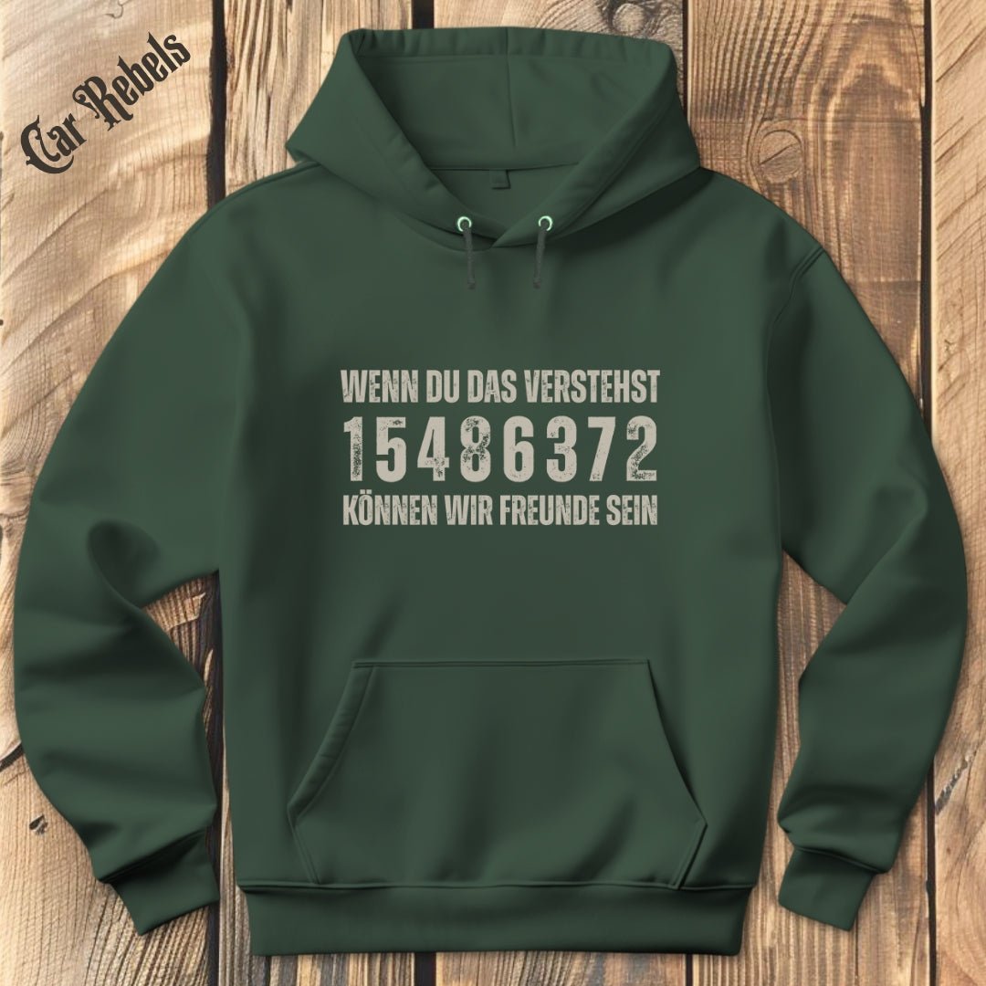 Wenn du das verstehst Grunge 15486372 Hoodie - Car Rebels