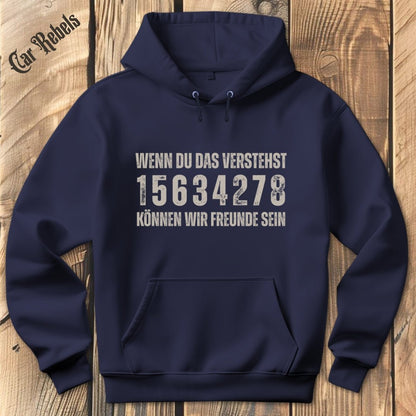 Wenn du das verstehst Grunge 15634278 Hoodie - Car Rebels