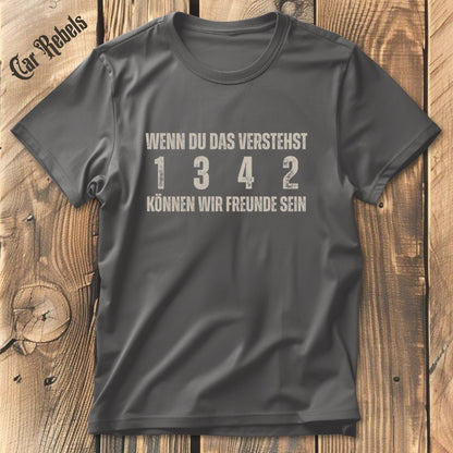 Wenn du das verstehst Grunge R4Z | Unisex T-Shirt - Car Rebels