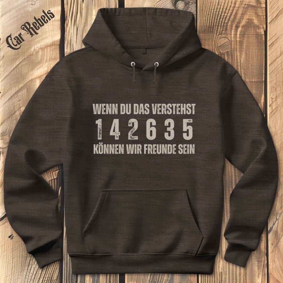 Wenn du das verstehst Grunge R6Z 142635 Hoodie - Car Rebels