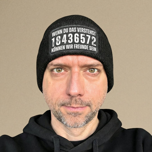 Wenn du das verstehst Grunge V8 18436572 Beanie - Car Rebels