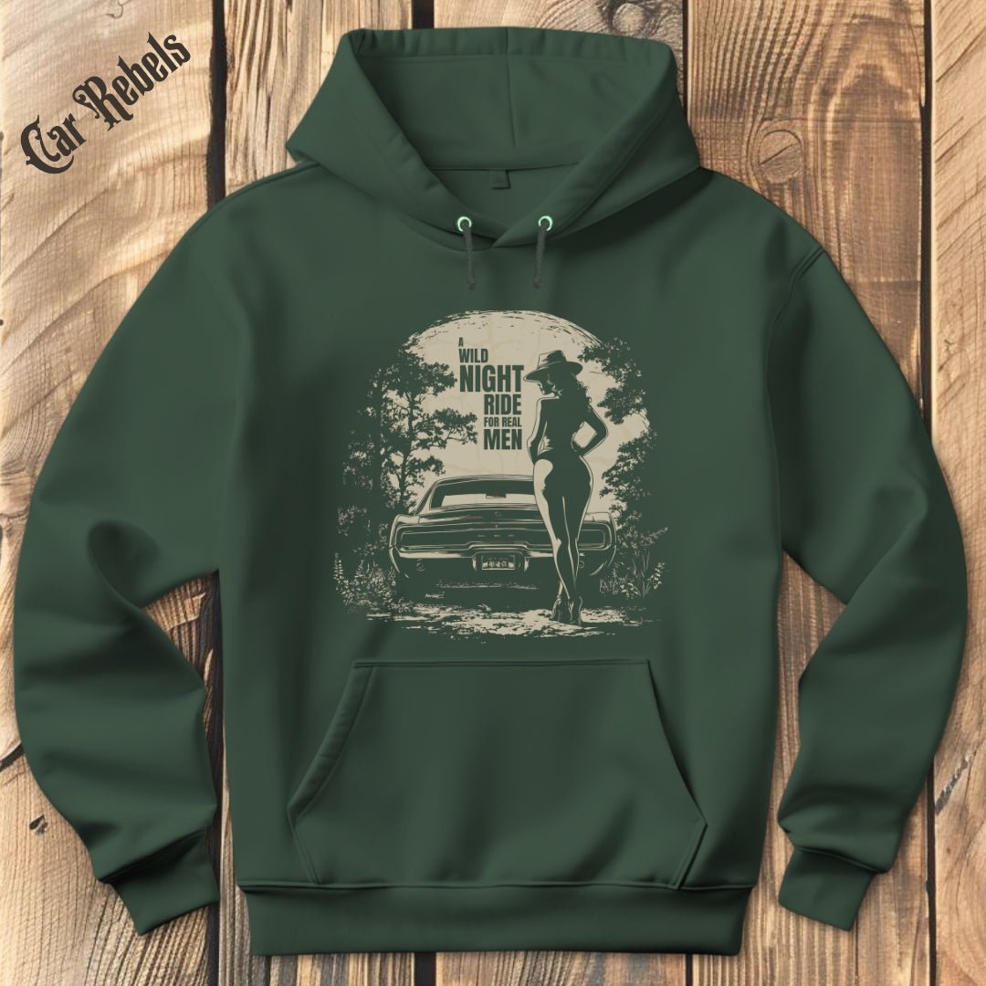 Wild night Hoodie - Car Rebels