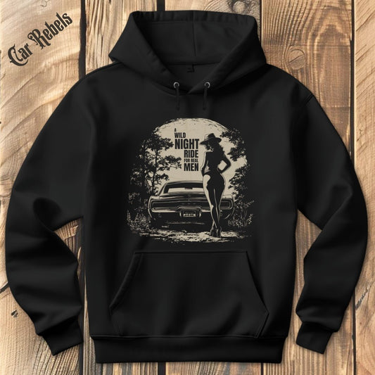 Wild night Hoodie - Car Rebels